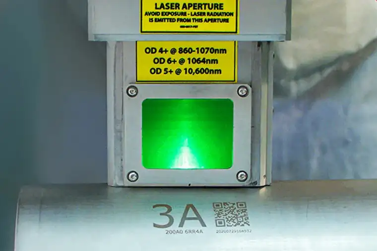 Direct Part Marking Aerospace Components