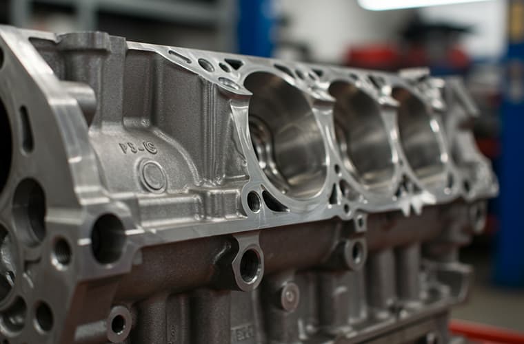 Laser Cleaning Cylinder Heads