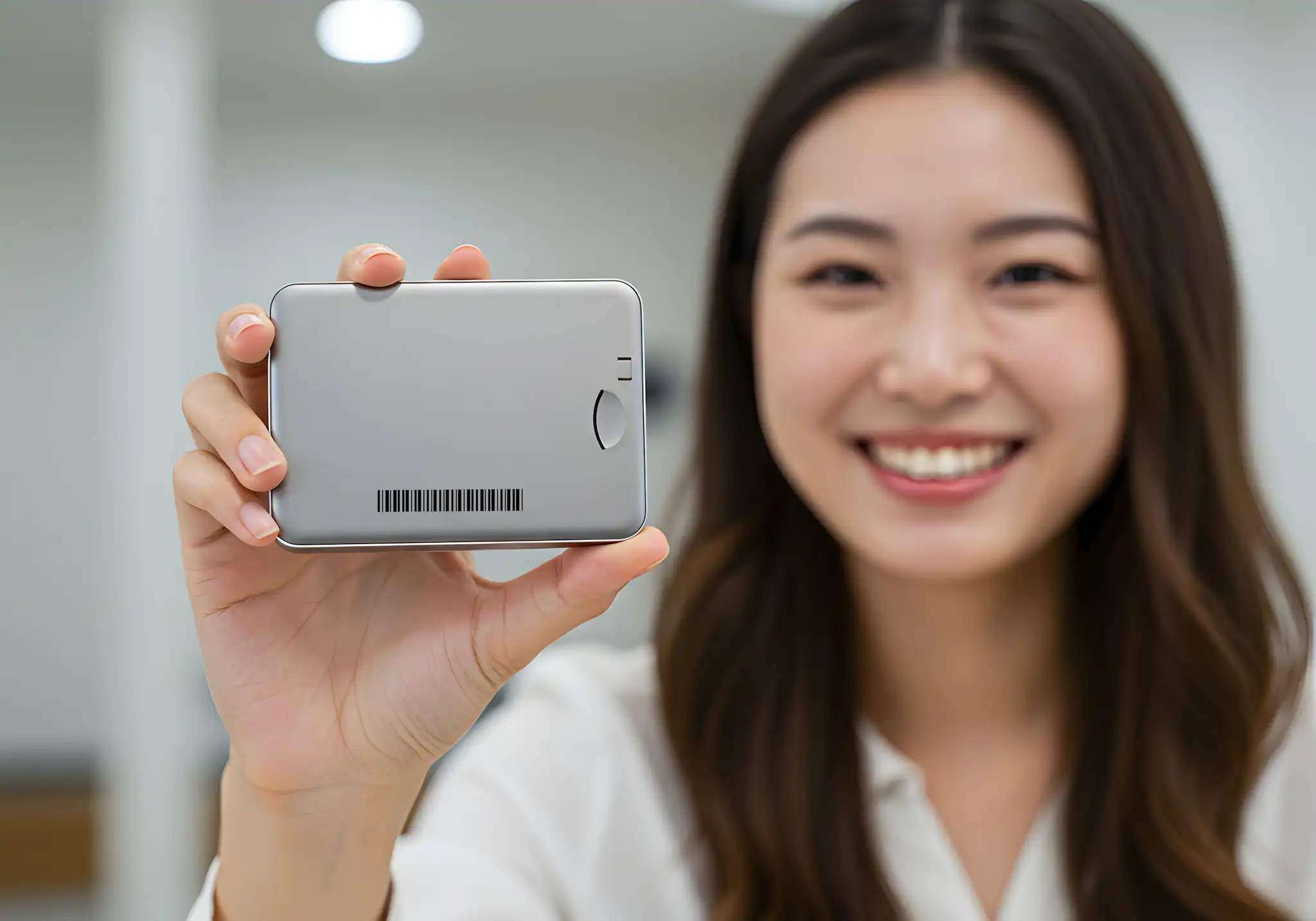 Customer With Marked Product Barcode