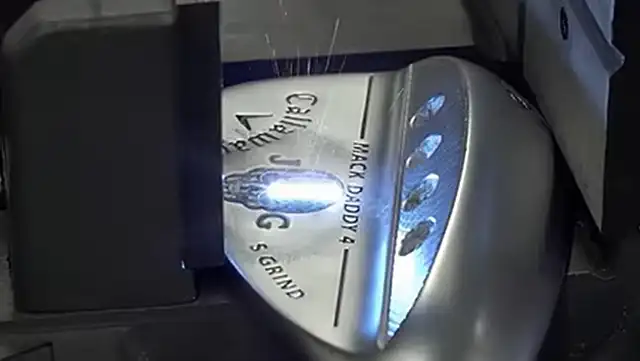 Laser Marking Metal Golf Clubs