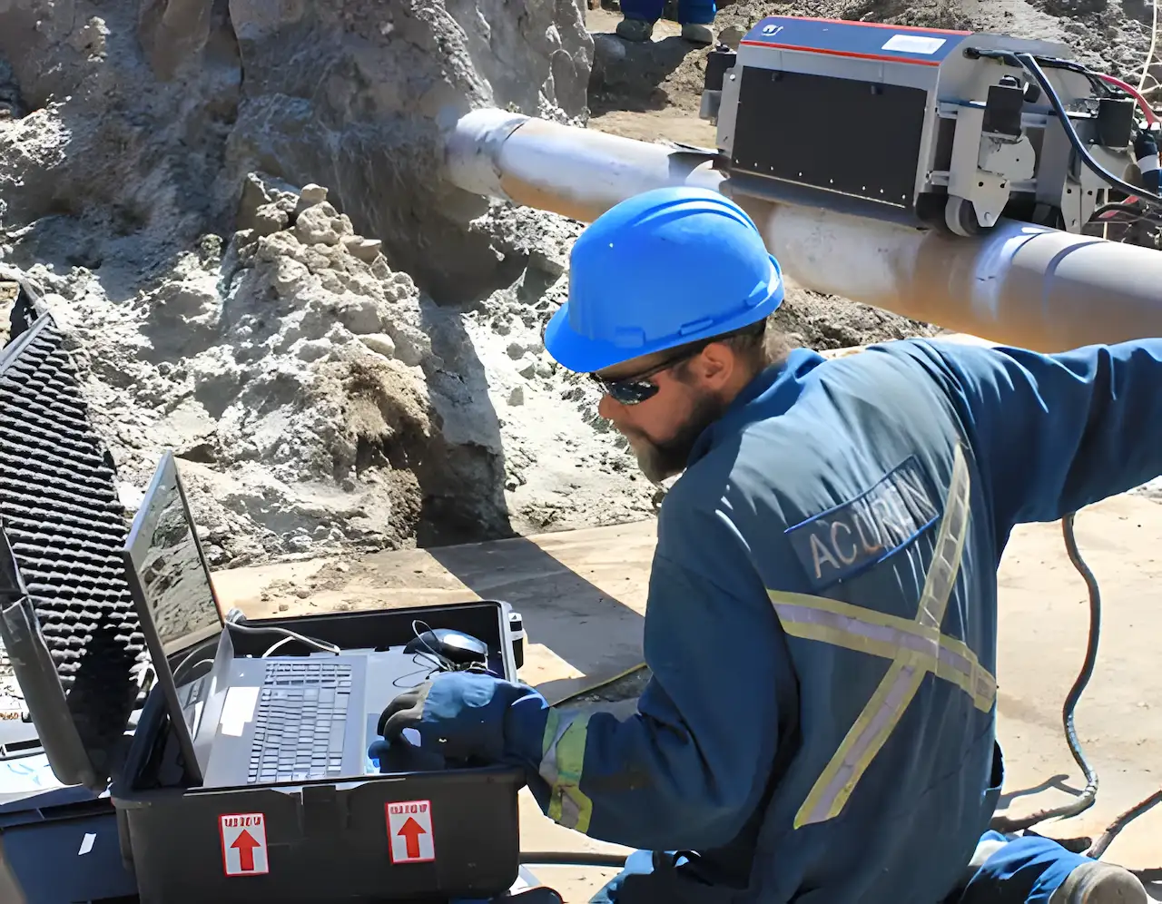 Laser Photonics In The Field Acuren Tech At Refinery