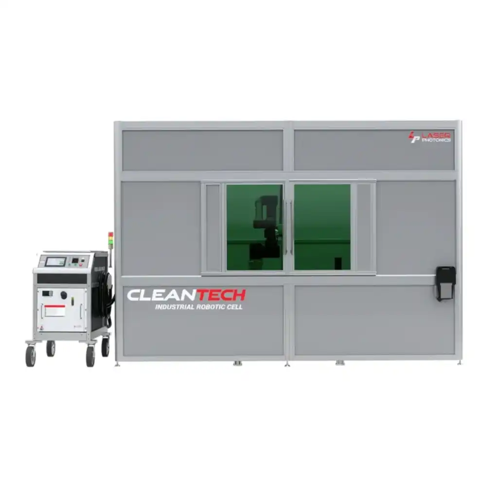 Laser Robot | CleanTech Industrial Robotic Cell IR-6040